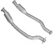 King Racing® (12-21) Jeep Grand Cherokee SRT 304SS 3" 200 Cell Catted Mid-Pipes with Heat Wrap