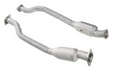 King Racing® (12-21) Jeep Grand Cherokee SRT 304SS 3" 200 Cell Catted Mid-Pipes with Heat Wrap