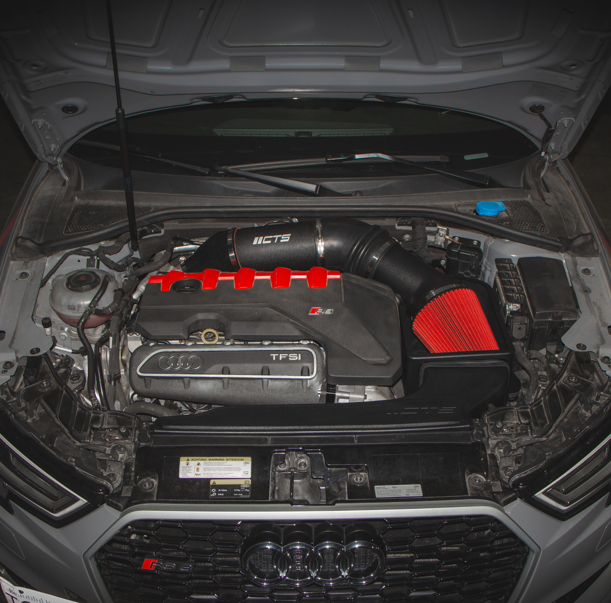 CTS Turbo® (15+) Audi RS3 8V/8Y 2.5L 5" Cold Air Intake System with Oiled Filter