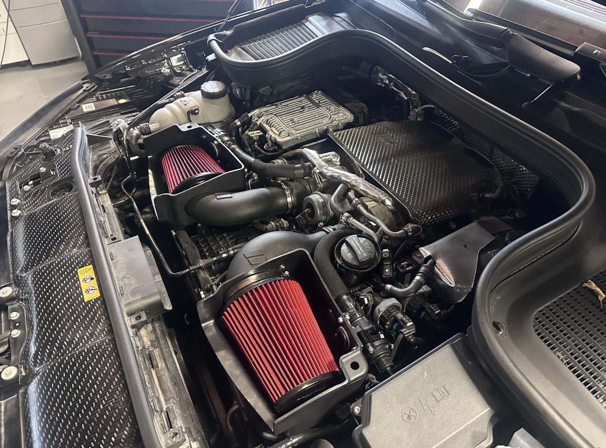 CTS Turbo® (17+) Mercedes AMG E63/G63/GLE63 M177 Cold Air Intake System with Oiled Filters