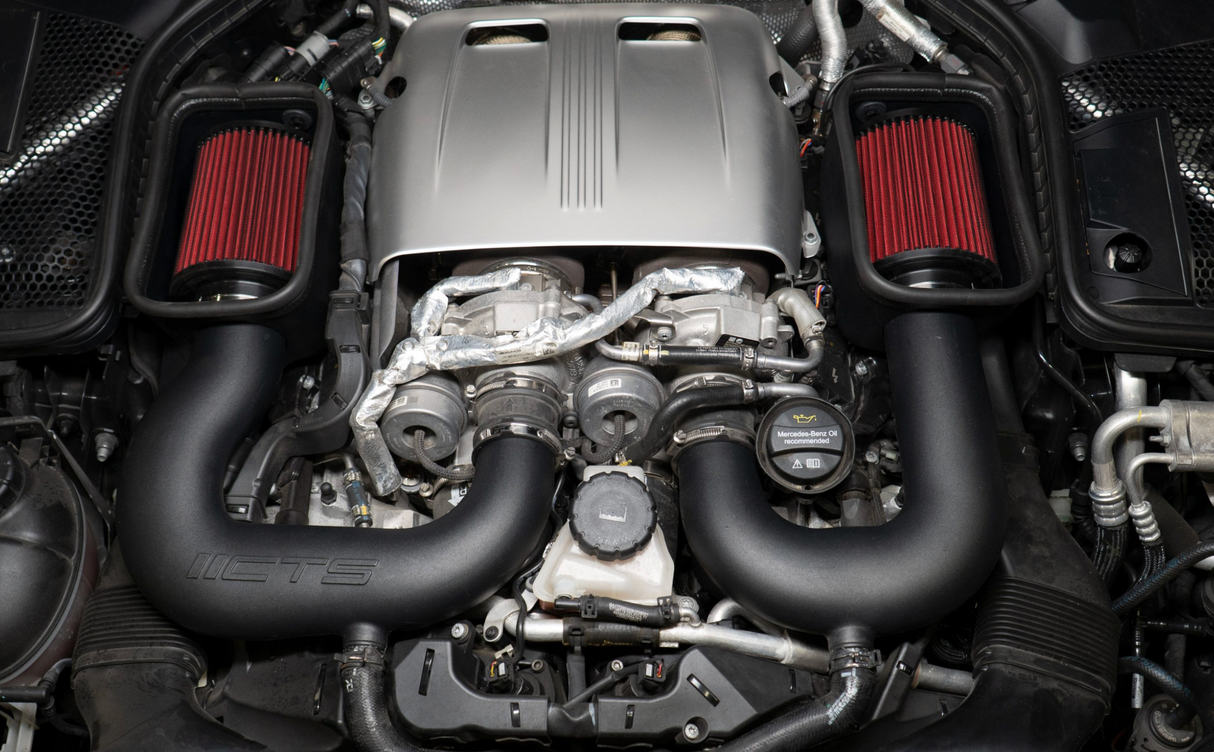 CTS Turbo® (15-22) Mercedes AMG C63/GLC63 M177 Cold Air Intake System with Oiled Filters