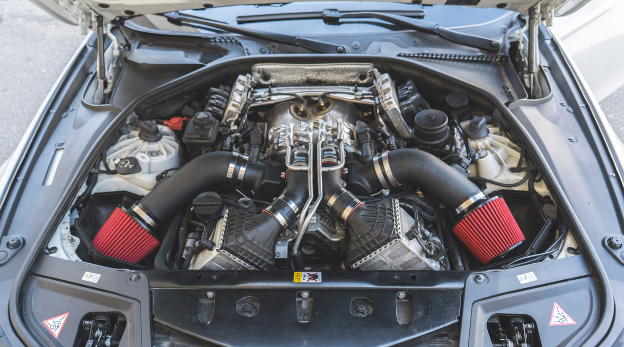 CTS Turbo® (12-19) BMW M5/M6 S63B44 Cold Air Intake System with Oiled Filters
