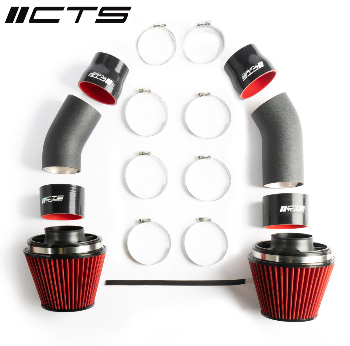 CTS Turbo® (18+) BMW M550i/M850i/M5/M8 S63B44 Cold Air Intake System with Oiled Filters