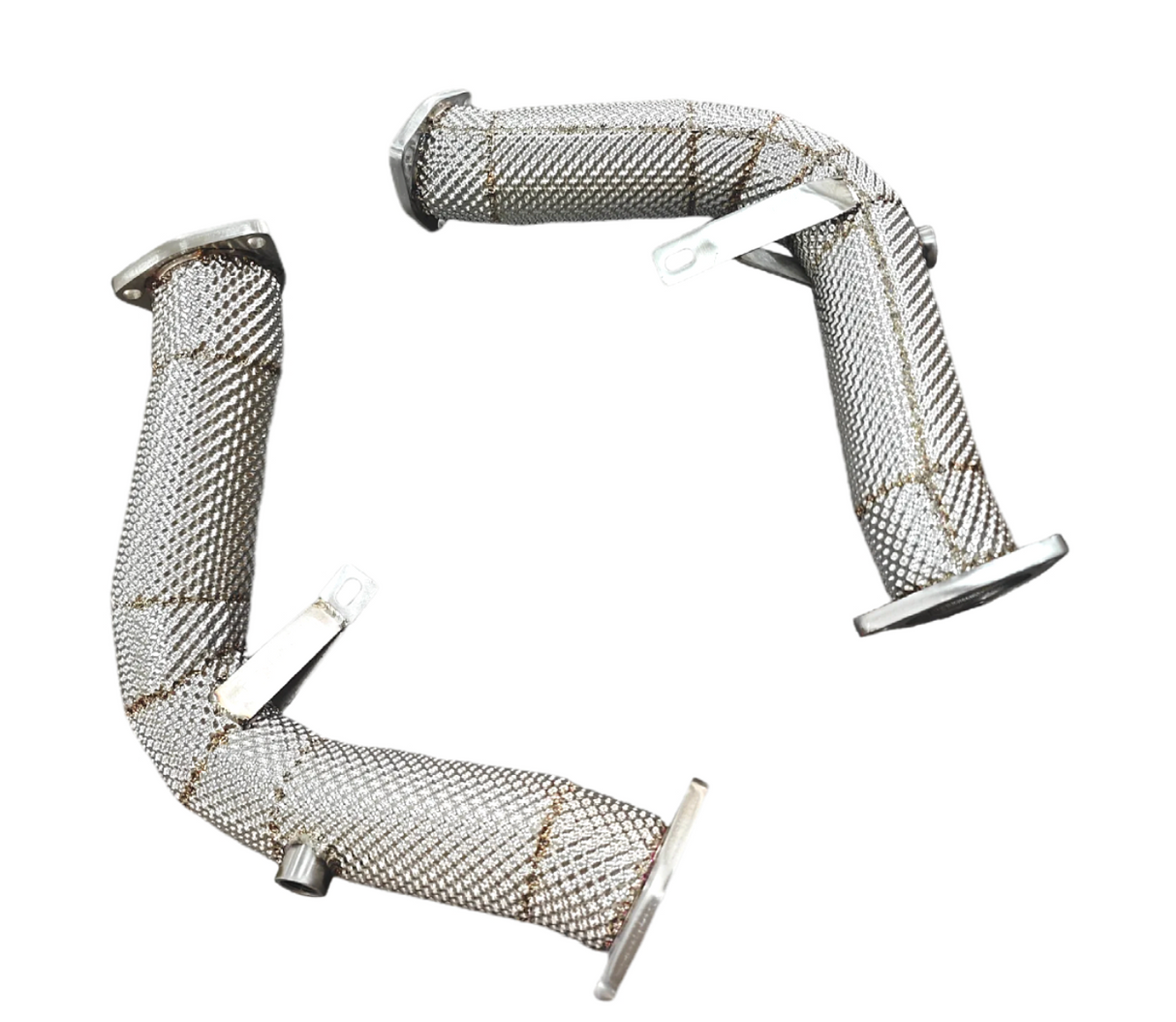 King Racing® (16+) Audi S4/S5/A6/A7/A8/Q5/SQ5 304SS 3" Catless Exhaust Downpipe with Heat Wrap Layer