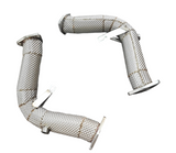 King Racing® (16+) Audi S4/S5/A6/A7/A8/Q5/SQ5 304SS 3" Catless Exhaust Downpipe with Heat Wrap Layer