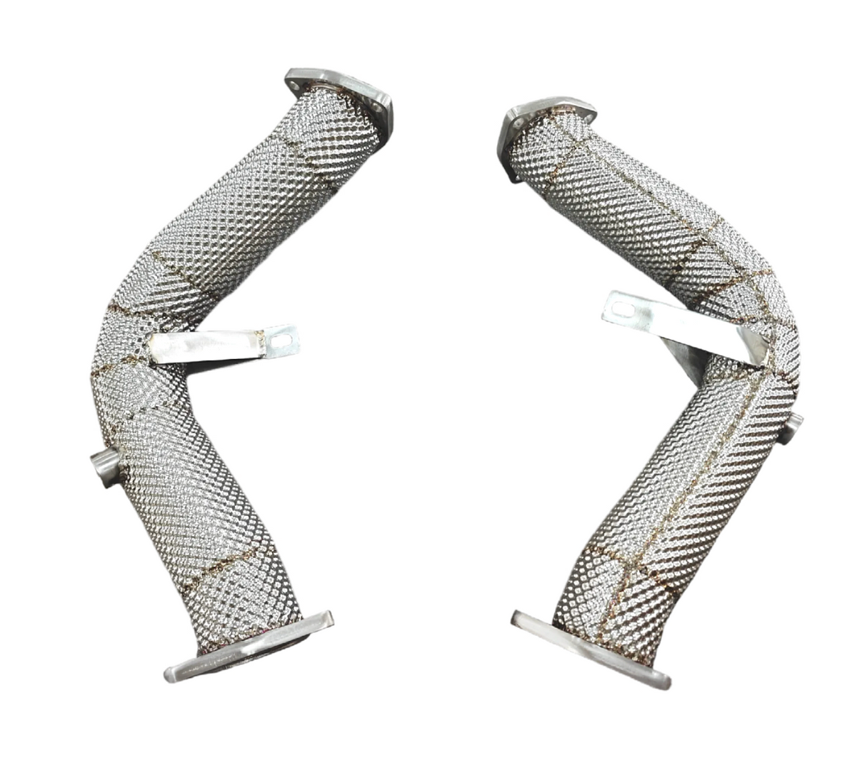 King Racing® (16+) Audi S4/S5/A6/A7/A8/Q5/SQ5 304SS 3" Catless Exhaust Downpipe with Heat Wrap Layer