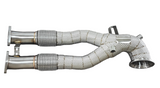 King Racing® (15-23) Audi TTRS/RS3 2.5L 304SS 3" Catless Exhaust Downpipes with Heat Wrap Layer