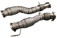 King Racing® (19-25) BMW X3/X4 F97/98 S58B30 304SS 3" Catless Down Pipes with Heat Wrap Layer