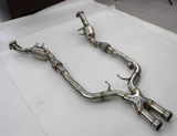 King Racing® Mercedes-Benz S63/CL63/GL63/SL63 M157 304SS 3" Catless Down Pipes