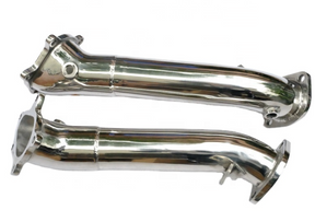 King Racing® (09-24) Nissan GT-R R35 304SS 3" Catless Exhaust Down Pipes