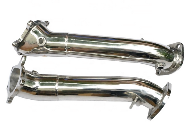 King Racing® (09-24) Nissan GT-R R35 304SS 3" Catless Exhaust Down Pipes