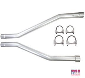 Khaos Motorsports (11+) Durango/Grand Cherokee 5.7L Aluminum 3" Muffler Delete Pipes