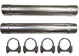 Khaos Motorsports (15-23) Challenger/Charger SRT Hellcat 304SS 3" Muffler Delete Kit