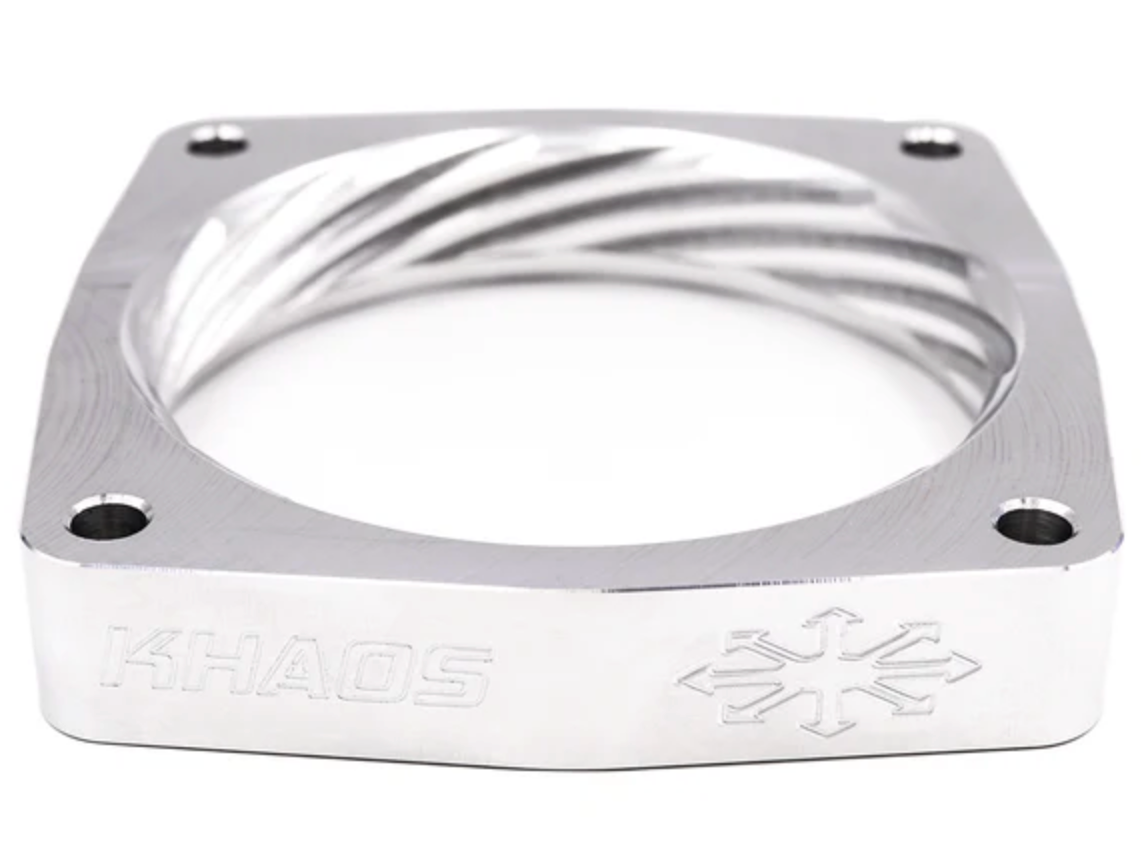 Khaos Motorsports Dodge Challenger/Charger HEMI Throttle Body Spacer 90mm