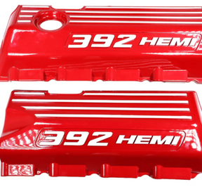 Khaos Dodge Challenger/Charger OEM PRY Redline Engine Covers


