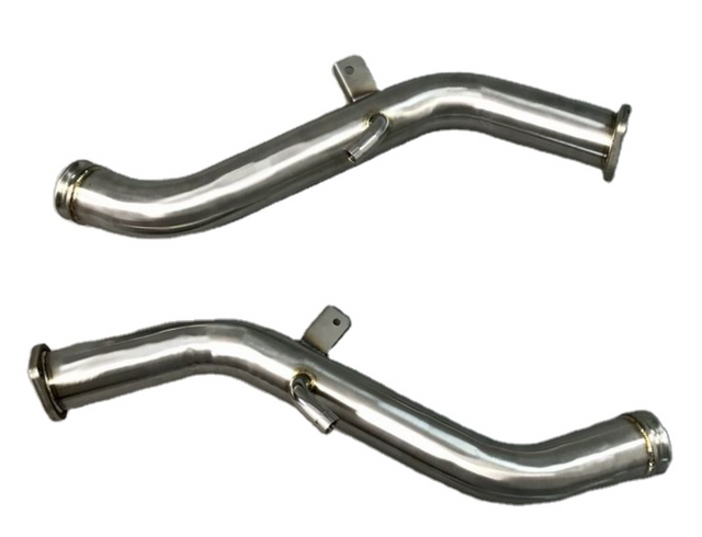 King Racing® (16-24) Infiniti Q50/Q60 VR30DDTT 304SS 3" Catless Exhaust Down Pipes