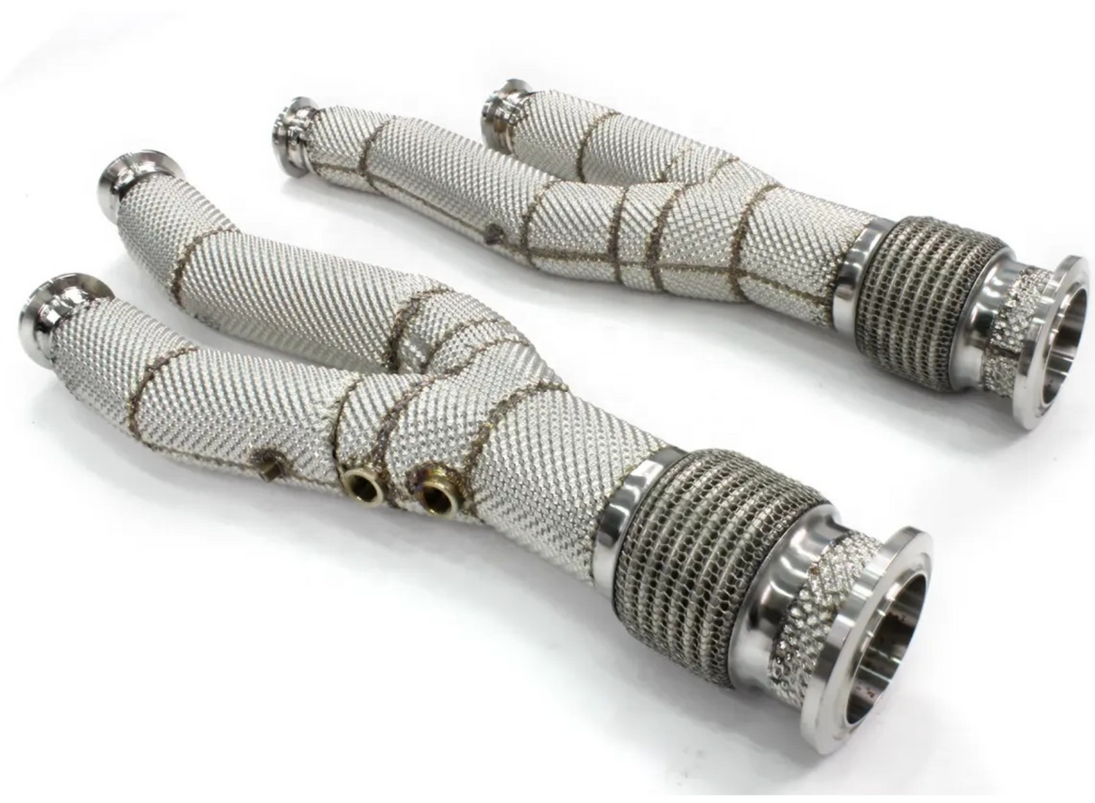 Lamborghini Aventador LP700-4/LP750-4 Catless Exhaust Down Pipes

