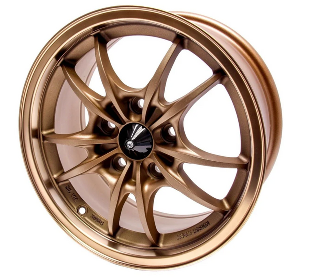 PLM® JDM Performance M10 Bronze Wheels (17" x 7.5" / 5 x 114 / 73 x 43) Set of 4