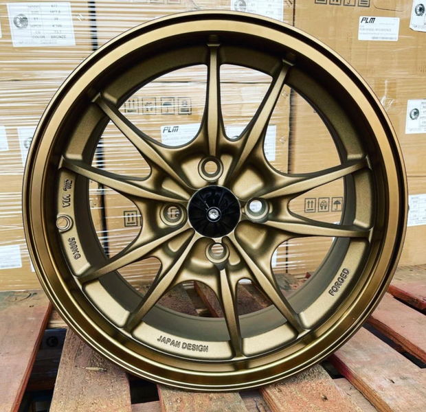 PLM® JDM Performance M10 Bronze Wheels (17" x 7.5" / 5 x 114 / 73 x 43) Set of 4