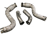 Mercedes-Benz AMG GT63 X290 M177 Catted Exhaust Down Pipes with Heat W…

