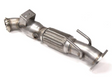 King Racing® (13-18) Ford Focus ST 304SS 3" 200 Cell Catted Exhaust Down Pipe