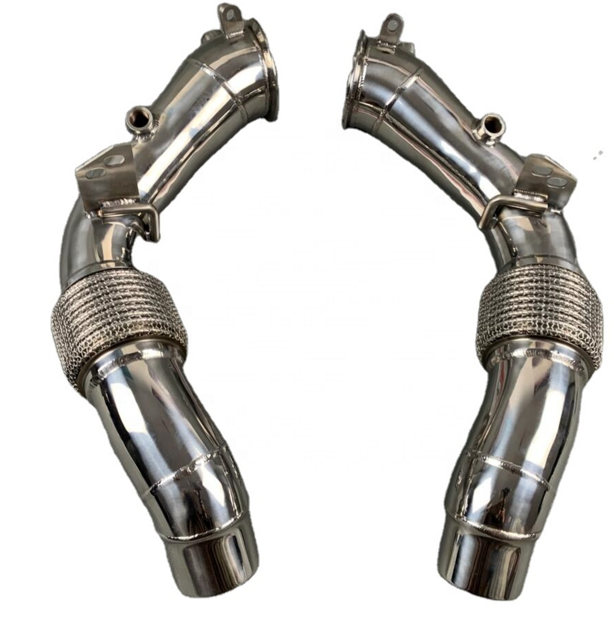BMW M5 F10/M6 F06/F12/F13 S63B44 Catless Exhaust Down Pipes

