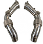 BMW M5 F10/M6 F06/F12/F13 S63B44 Catless Exhaust Down Pipes


