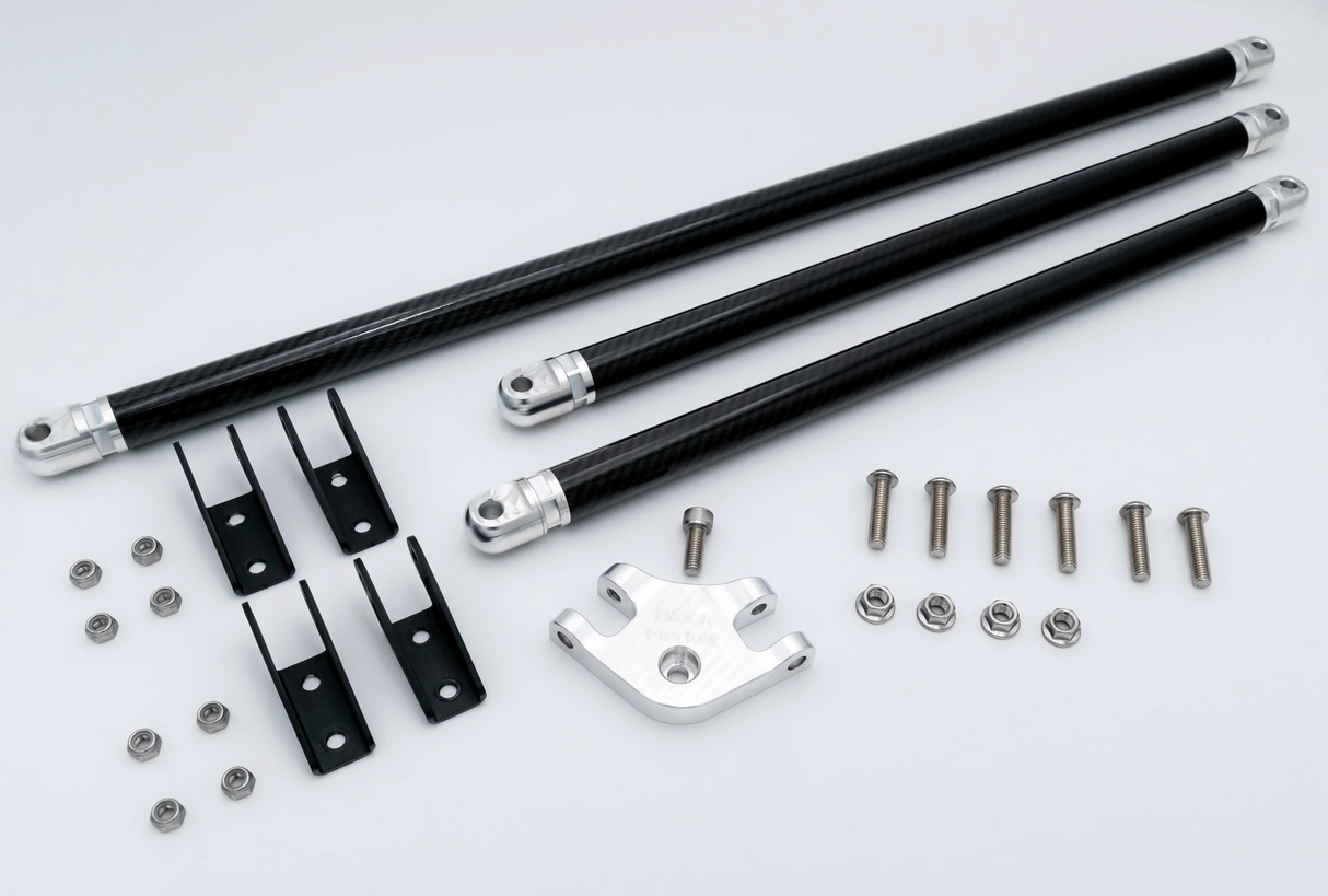Black Market Race BMW M2/M3/M4 G8x S58B30 Carbon Fiber Strut Brace