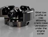 Black Market Race BMW B58/S58B30 Oil Cap Breather Vent