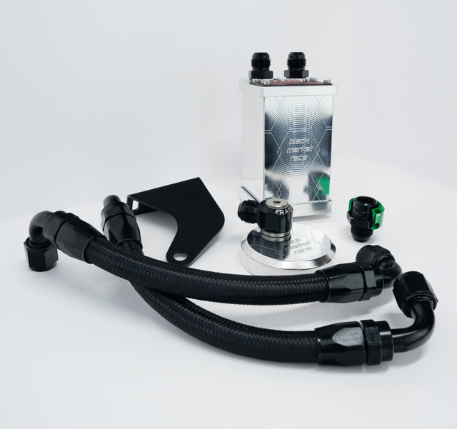 Black Market Race BMW M2/M3/M4 F8x B58B30 Billet Oil Catch Can Kit