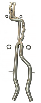 King Racing® BMW M2/M3/M4 F8x S55B30 304SS 3" Catless Exhaust Mid-Pipes