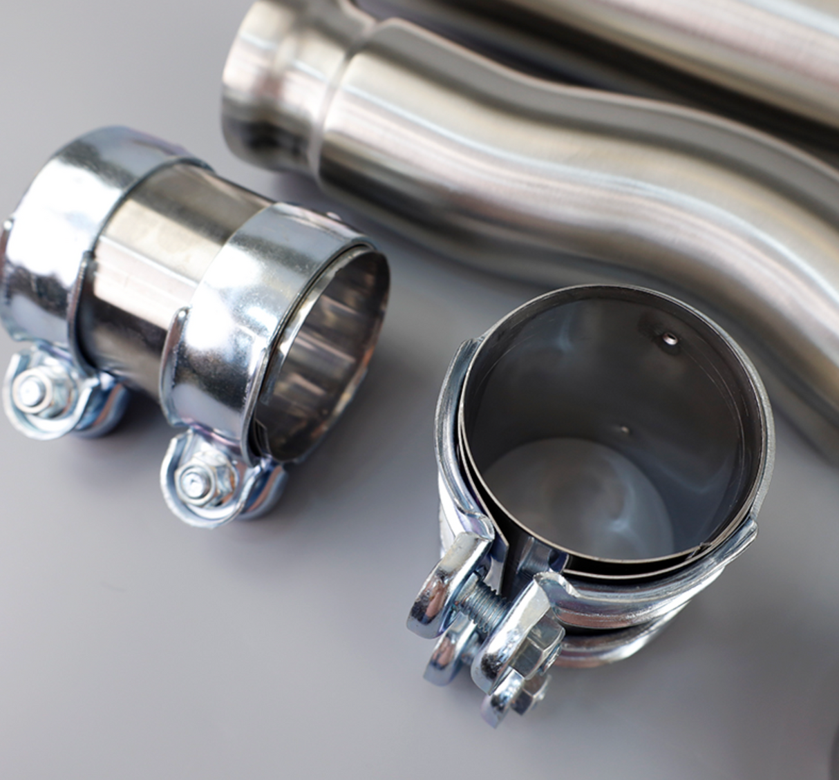 Kingman Speed® BMW M2/M3/M4 G8x S58B30 304SS 3" Catless Exhaust Mid-Pipes