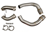 King Racing® (18-23) BMW M5 F90 304SS 3" Catless Exhaust Down Pipes