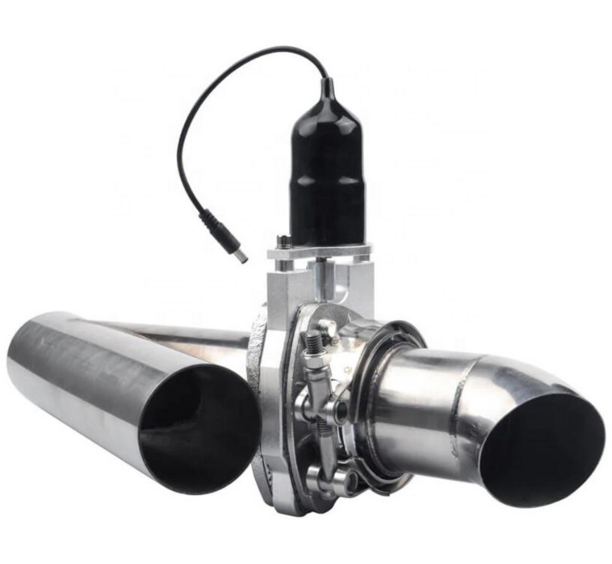 King Racing® 2.5" Dual Electric Exhaust Cutout Kit with Remote Switch