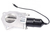 King Racing® 2.5" Dual Electric Exhaust Cutout Kit with Remote Switch