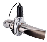 Kingman Speed® Remote Dual E-Cut Pipe Cut Out Valve Electric Exhaust Cutout Kit