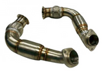 2013-2019 BMW X5/X6 xDrive50i N63B44 Catless Exhaust Down Pipes

