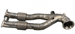2015-2023 Audi RS3 8V/TT RS 8S EA855 Catless Exhaust Down Pipes

