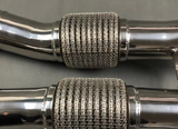 2015-2023 Audi RS3 8V/TT RS 8S EA855 Catless Exhaust Down Pipes


