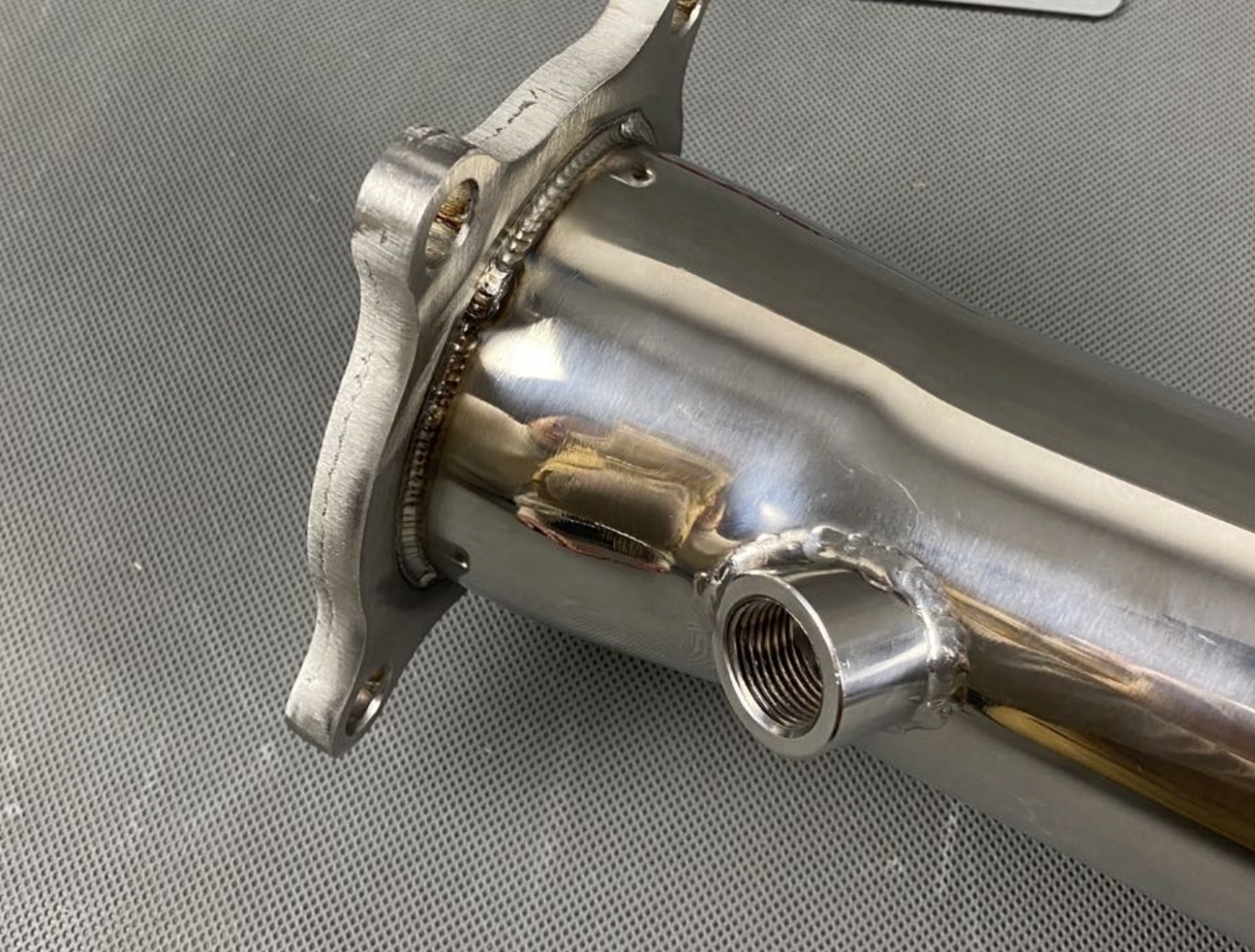 King Racing® (15-23) Porsche Macan EA888 304SS 3" Catless Exhaust Down Pipe