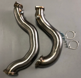 King Racing® BMW 135i/335i/535i/740i/X6/Z4 N54B30 304SS 3" Catless Exhaust Down Pipe