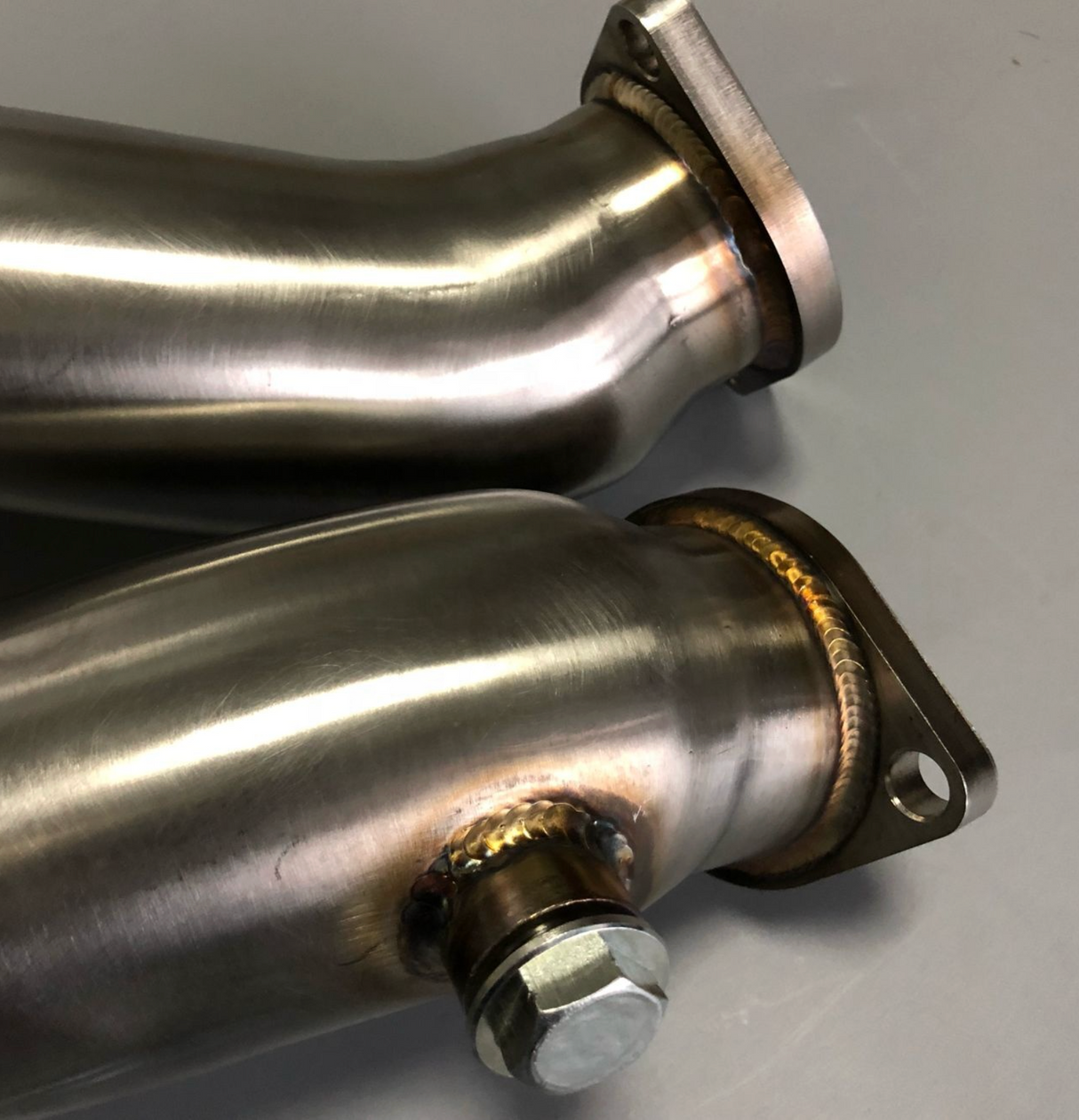King Racing® BMW 135i/335i/535i/740i/X6/Z4 N54B30 304SS 3" Catless Exhaust Down Pipe