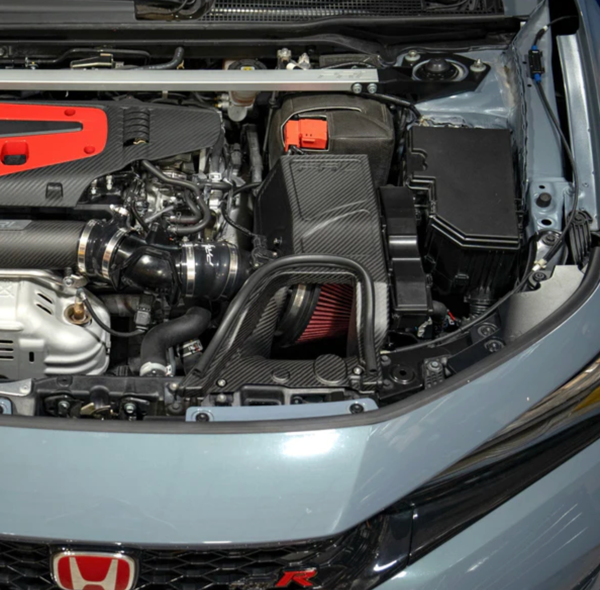 PRL Motorsports® (23+) Acura integra/Honda Civic Type-R K20C1 Matte Carbon Fiber High Volume Intake System