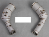 King Racing® (19+) Audi RS6/RS7 C8 4.0L 304SS 3" Catless Exhaust Down Pipes