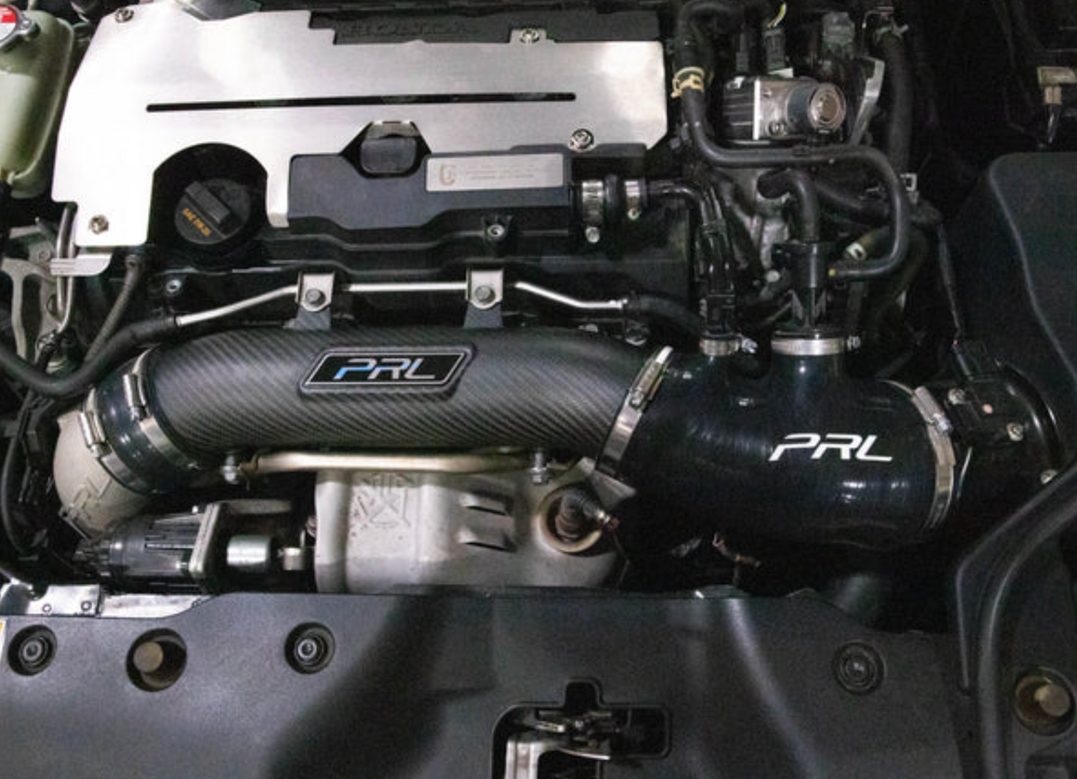 PRL Motorsports® (17-21) Honda Civic Type-R FK8 Carbon Fiber Inlet Pipe Kit