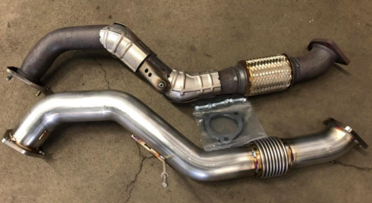 PRL Motorsports® (17-21) Honda Civic Type-R FK8 304SS 3" Catless Exhaust Front Pipe