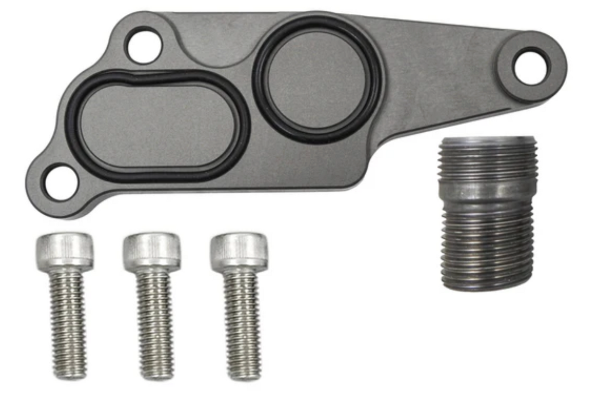 PRL Motorsports® Honda K24Z Oil Filter Housing Block-Off Plate Kit