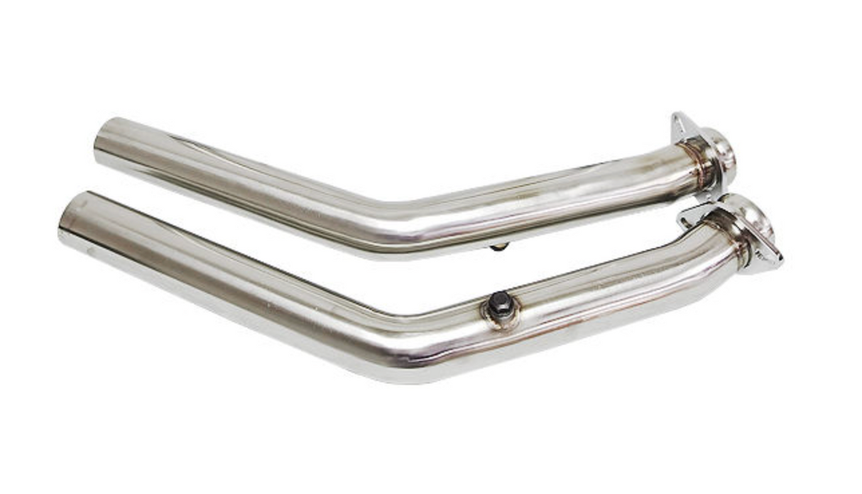 King Racing (05-10) Ford Mustang GT S197 Catless Exhaust Mid-Pipes


