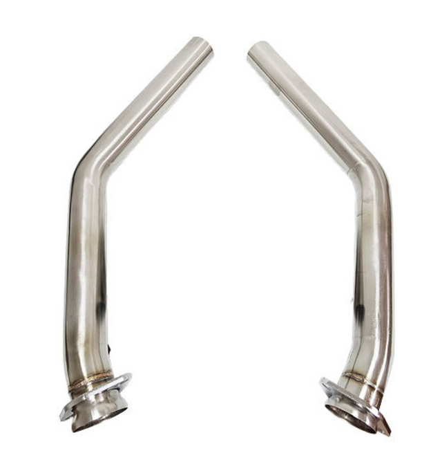King Racing (05-10) Ford Mustang GT S197 Catless Exhaust Mid-Pipes

