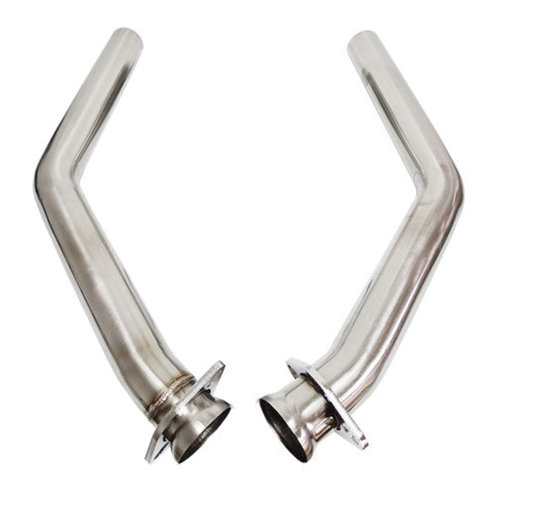 King Racing (05-10) Ford Mustang GT S197 Catless Exhaust Mid-Pipes

